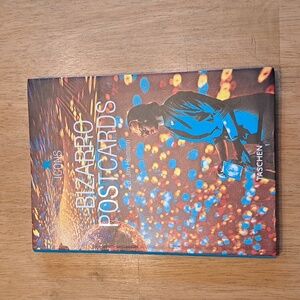 Vintage book Bizarro postcards mid century